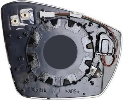 Miroir Glace rétroviseur gauche pour SKODA OCTAVIA III phase 1 2013-2016, dégivrant, asphér., BLIS, Neuf
