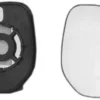 Miroir Glace rétroviseur gauche pour CITROËN BERLINGO I phase 1, 1996-2002, à clipser, Neuf