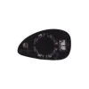 Miroir Glace rétroviseur gauche pour CITROËN C4 I phase 2, 2008-2009, bleu, dégivrant, à clipser
