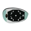 Miroir Glace rétroviseur gauche pour FIAT PUNTO EVO, 2009-2011, à clipser, Neuf