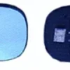 Miroir Glace rétroviseur gauche pour CITROËN C4 I phase 1 2004-2008 bleu, dégivrant, asphérique