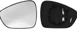 Miroir Glace rétroviseur gauche pour CITROËN C5 II phase 1, 2008-2010, dégivrant, à clipser, Neuf