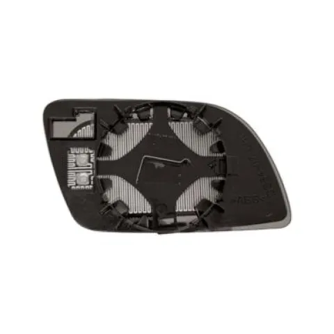 Miroir Glace rétroviseur gauche VOLKSWAGEN POLO IV phase 1, 2001-2005 dégivrant asphérique à clipser