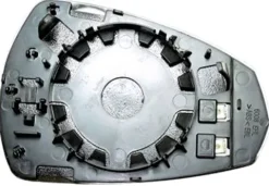 Miroir Glace rétroviseur gauche pour AUDI A3 III ph.1 (3 portes) 2012-2016, dégivrant, asphérique