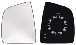 Miroir Glace rétroviseur gauche pour FIAT DOBLO II phase 2 2015-2022, à clipser, Neuf