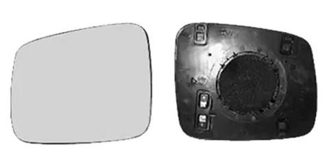 Miroir Glace rétroviseur gauche pour VOLKSWAGEN TRANSPORTER T4, 1990-1996, à clipser, Neuf