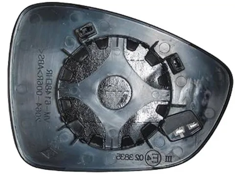 Miroir Glace rétroviseur gauche pour CITROËN C4 PICASSO II phase 1, 2013-2016, dégivrant, à clipser