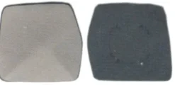 Miroir Glace rétroviseur gauche pour PEUGEOT EXPERT I phase 2, 2004-2006, dégivrant, à clipser