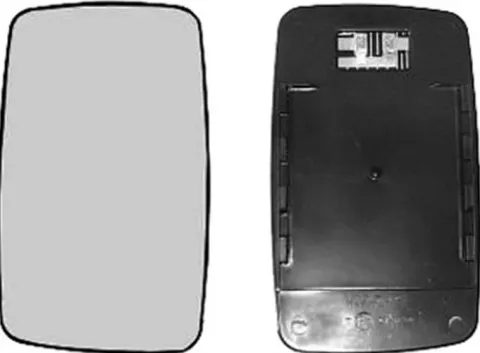 Miroir Glace rétroviseur gauche pour VOLKSWAGEN LT II, 1996-2006, à clipser, Neuf