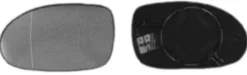 Miroir Glace rétroviseur gauche pour CITROËN C5 I ph.2 2004-2008 bleu dégivrant asphérique à clipser