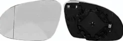 Miroir Glace rétroviseur gauche pour VOLKSWAGEN GOLF PLUS phase 2, 2009-2014, dégivrant, asphérique