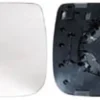 Miroir Glace rétroviseur gauche pour AUDI Q7 I ph. 2 2009-2015, dégivrant, asphérique, Neuf