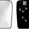 Miroir Glace rétroviseur gauche CITROËN JUMPY II 2007-2016, verre supérieur dégivrant, à clipser