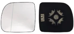 Miroir Glace rétroviseur gauche pour RENAULT KANGOO I phase 1, 1997-2001, à clipser