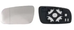 Miroir Glace rétroviseur gauche pour SKODA OCTAVIA I ph. 2 2000-2004, asphérique, Mod. Grand, Neuf