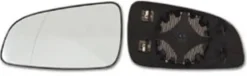 Miroir Glace rétroviseur gauche pour OPEL ASTRA H, 2007-2009, asphérique, dégivrant, Neuf