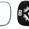 Miroir Glace rétroviseur pour RENAULT KANGOO I ph.1, 2001-2003, gauche ou droit, dégivrant à clipser