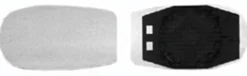 Miroir Glace rétroviseur pour FIAT PUNTO II phase 2, 2003-2009, gauche ou droit, à clipser, Neuf