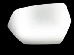 Mirror glace de rétroviseur gauche pour SEAT LEON IV phase 1 depuis 2020, dégivrant, convexe, Neuve