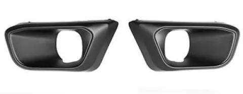 Mouloures grilles de calandre pour PEUGEOT 308 II phase 2 T9 2017-2021 droite & gauche (trou AB) pare chocs avant, Neuves