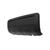 Moulure centrale pare-chocs arrière pour FIAT PANDA 4X4/NAT. POW. depuis 2013, noire brillante, avec trous radar + supports capteurs, Neuve