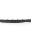 Moulure de pare-chocs arriéré pour BMW X3 G01 depuis 2021, centrale, avec cache crochet, noire, Neuve