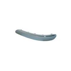 Moulure latérale gauche de pare-chocs avant pour MERCEDES Classe A 2001-2004 avec profilé chromé, avec primer, Neuve
