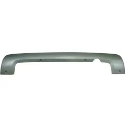 Moulure pare chocs arrière pour PEUGEOT PARTNER II phase 1, 2008-2012, mod. XTR, inférieure, argentée, Neuve