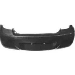Pare choc arrière pour HYUNDAI i20 I phase 1, 2009-2012, Noir, neuf