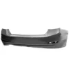 Pare chocs arrière pour BMW Serie 3 F30, 2012-2014, Double sortie d'echappement à gauche, Mod. 325-328-330 BASIS 4 PORTES, Neuf à peindre