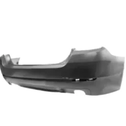 Pare chocs arrière pour BMW Serie 5 F10, 2010-2013, cache crochet, double échappement gauche et droit, Mod. 4 portes, Neuf à peindre