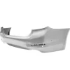 Pare chocs arrière pour BMW Serie 5 G30/G31, depuis 2017, cache crochet, trous radar, trous park assist + supports, échappement simple grand, Neuf à peindre