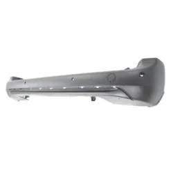 Pare chocs arrière pour FIAT DOBLO III phase 1 depuis 2022, noir gaufré, trous radar + supports, trous moulure, Neuf