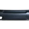 Pare chocs arrière pour JEEP RENEGADE phase 1 2014-2018, Mod. TRAILHAWK, Noir gaufré, avec trous PDC+supports, Neuf