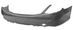 Pare chocs arrière pour MERCEDES (W205) CLASSE C ph. 1 2014-2018, trous radar, Mod. Avantgarde, Mod. 4 portes Avantgarde, Neuf à peindre