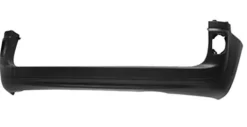 Pare chocs arrière pour MERCEDES CITAN (W415) depuis 2012 >,avec traces radars, noir, Neuf