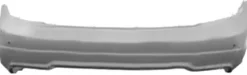 Pare chocs arrière pour MERCEDES (W204) CLASSE C ph. 2 2011-2014, radar + supports, Mod. 4 portes AMG, Neuf à peindre
