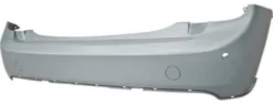 Pare chocs arrière pour MINI F55/F56 2014-2021, ONE/COOPER, modèle 5 portes, avec trous radar et cache crochet, Neuf à peindre