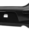 Pare chocs arrière pour NISSAN MICRA IV (K13) ph.1, 2010-2013, noir, Neuf