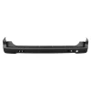 Pare chocs arrière pour NISSAN NV200 depuis 2011, emplacements catadioptres, noir, Neuf
