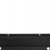Pare chocs arrière pour OPEL COMBO IV D, 2010-2014 (2 portes arrière - Natural Power), noir, trous radar