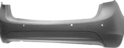 Pare chocs arrière pour OPEL MERIVA B phase 2, 2013-2017, trous radar de recul, Neuf à peindre