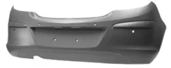 Pare chocs arrière pour OPEL CORSA D phase 1, 2006-2010, trous radar de recul, (3 portes) à peindre