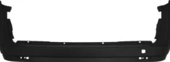 Pare chocs arrière pour OPEL COMBO depuis 2012, (2 portes arrière), noir, Neuf