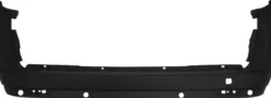 Pare chocs arrière pour OPEL COMBO depuis 2012, (2 portes arrière), trous radar, noir, Neuf