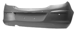 Pare chocs arrière pour OPEL CORSA D phase 2, 2011-2014, trous radar de recul, (5 portes), à peindre