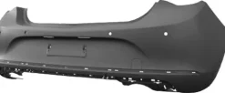 Pare chocs arrière pour OPEL ASTRA J 2012-2016, Mod. Berline, 4 trous capteurs radar, Neuf à peindre