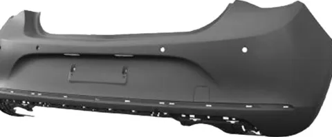Pare chocs arrière pour OPEL ASTRA J 2012-2016, Mod. Berline, 4 trous capteurs radar, Neuf à peindre