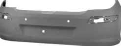 Pare chocs arrière pour PEUGEOT 308 I phase 1, 2007-2011, trous radar de recul, Neuf à peindre