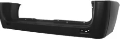 Pare chocs arrière pour PEUGEOT EXPERT II 2007-2016, (châssis long), noir, Neuf